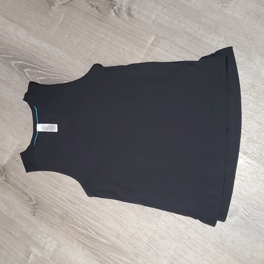 Lululemon Athletica Ivivva Black Tank Top Girls Size 10 Cotton Blend